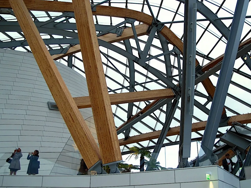 Fondation Louis Vuitton, Frank Gehry - interior