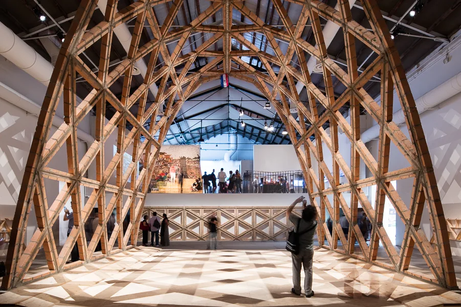 Brick arch by Gabinete de Arquitectura from Paraguay ©Luke Hayes