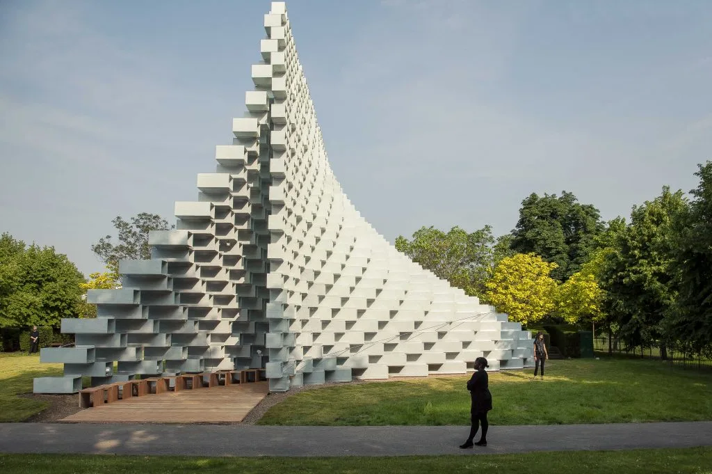 Serpentine Summer Pavilion 2016 by Bjarke Ingels, Kensington Gardens