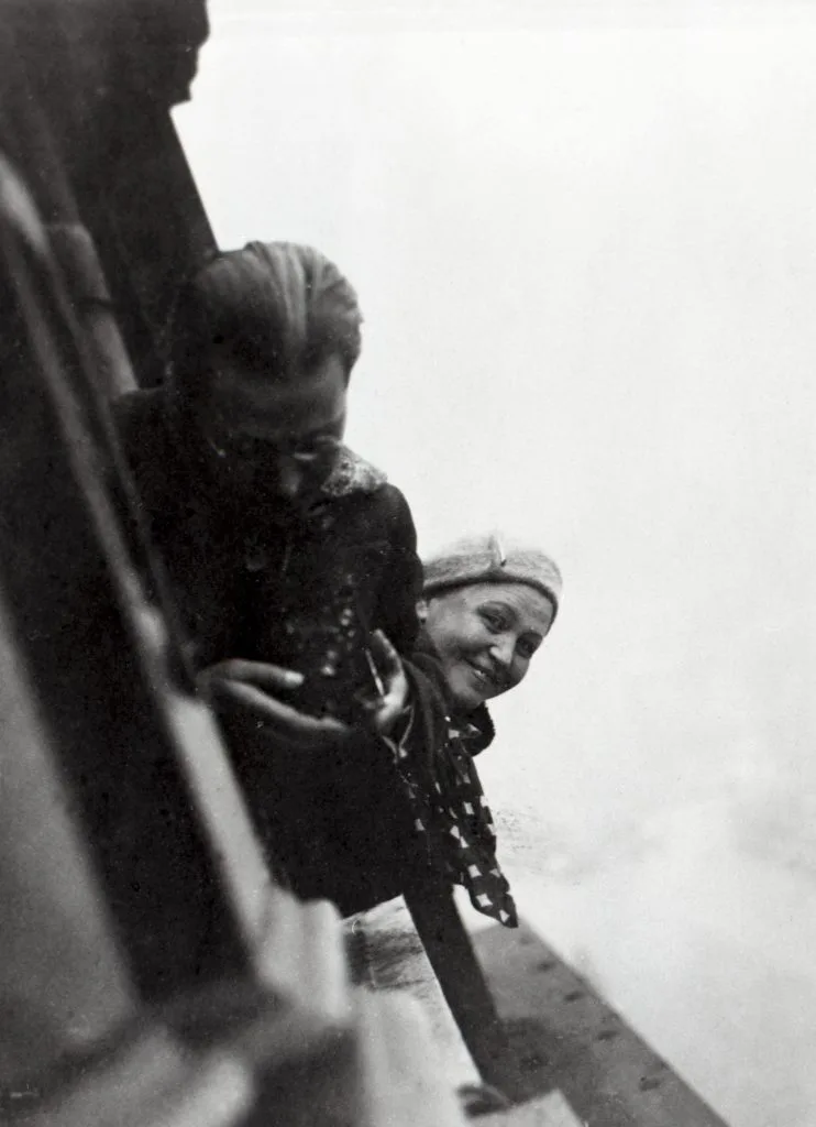 Aino Aalto and Laszlo Moholy-Nagy in London, 1933