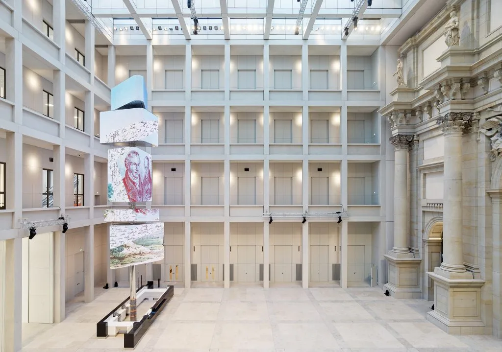 Humboldt Forum atrium, photo ©Alexander Schippel