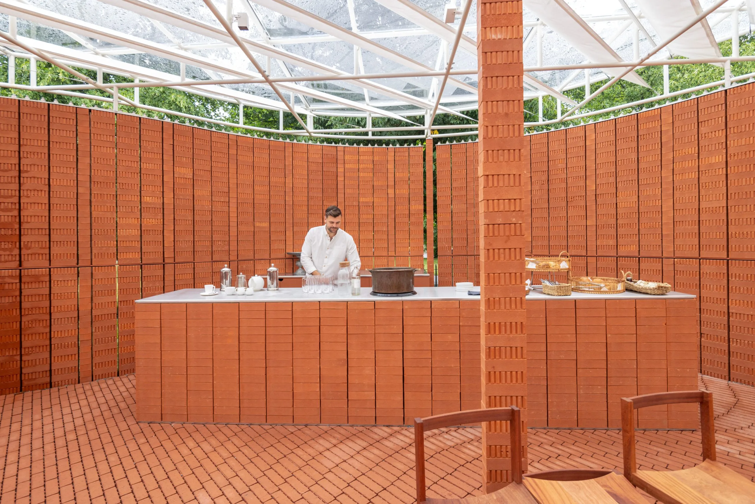 Serpentine Pavilion 2026 by LANZA atelier, photo: ©Danica O. Kus
