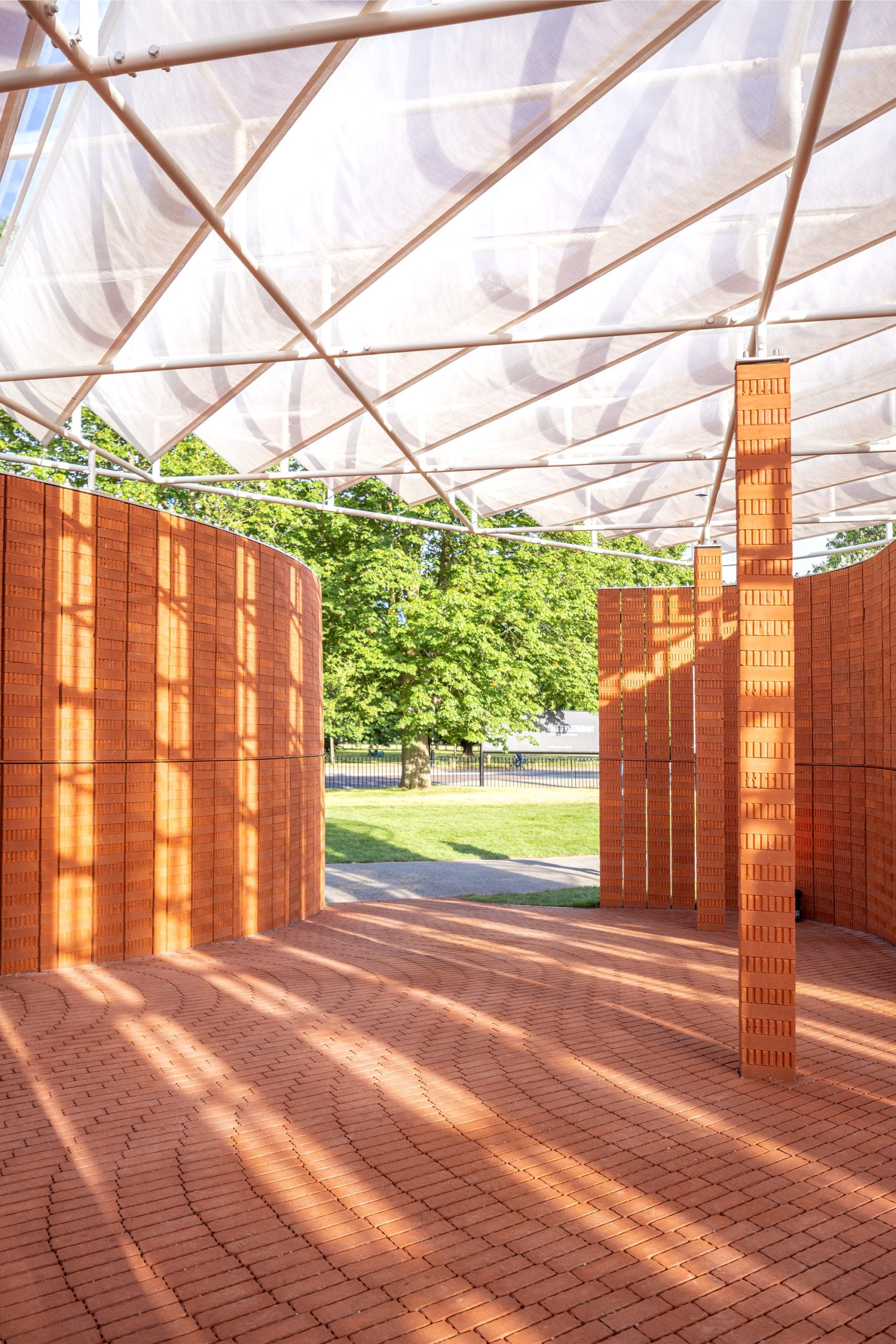 Serpentine Pavilion 2026 by LANZA atelier, photo: ©Danica O. Kus