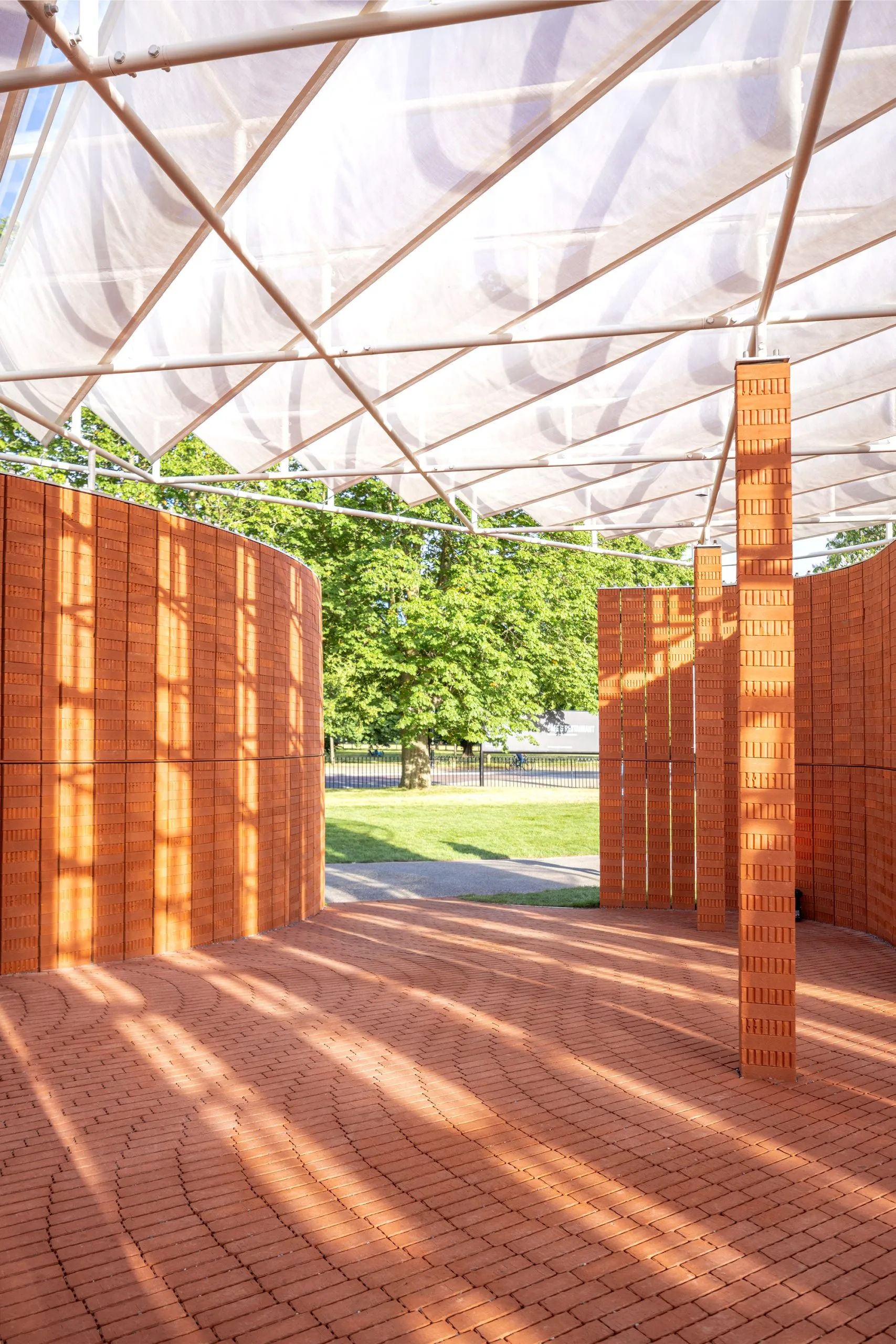 Serpentine Pavilion 2026 by LANZA atelier, photo: ©Danica O. Kus