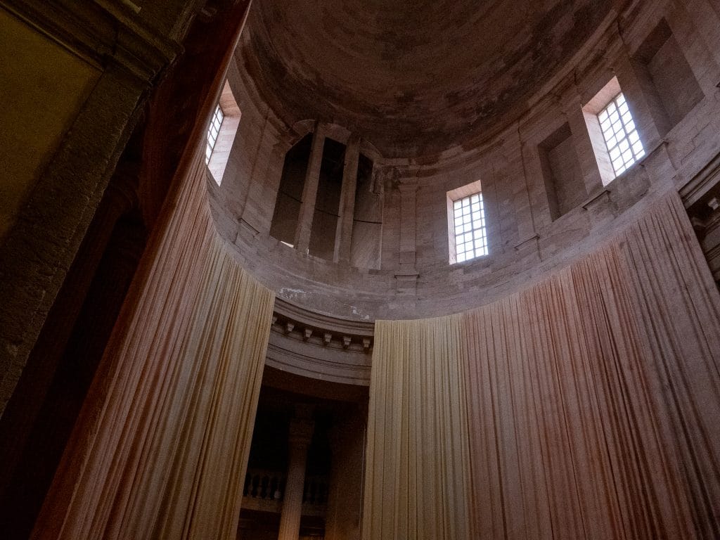 Installation by ©Adrien Vesconi, La Vieille Charité, Marseille, photo ©Marianna Wahlsten