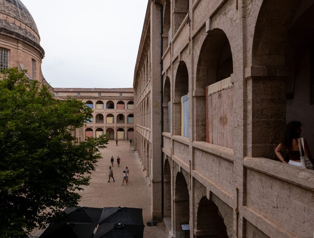 Installation by ©Adrien Vesconi, La Vieille Charité, Marseille, photo ©Marianna Wahlsten