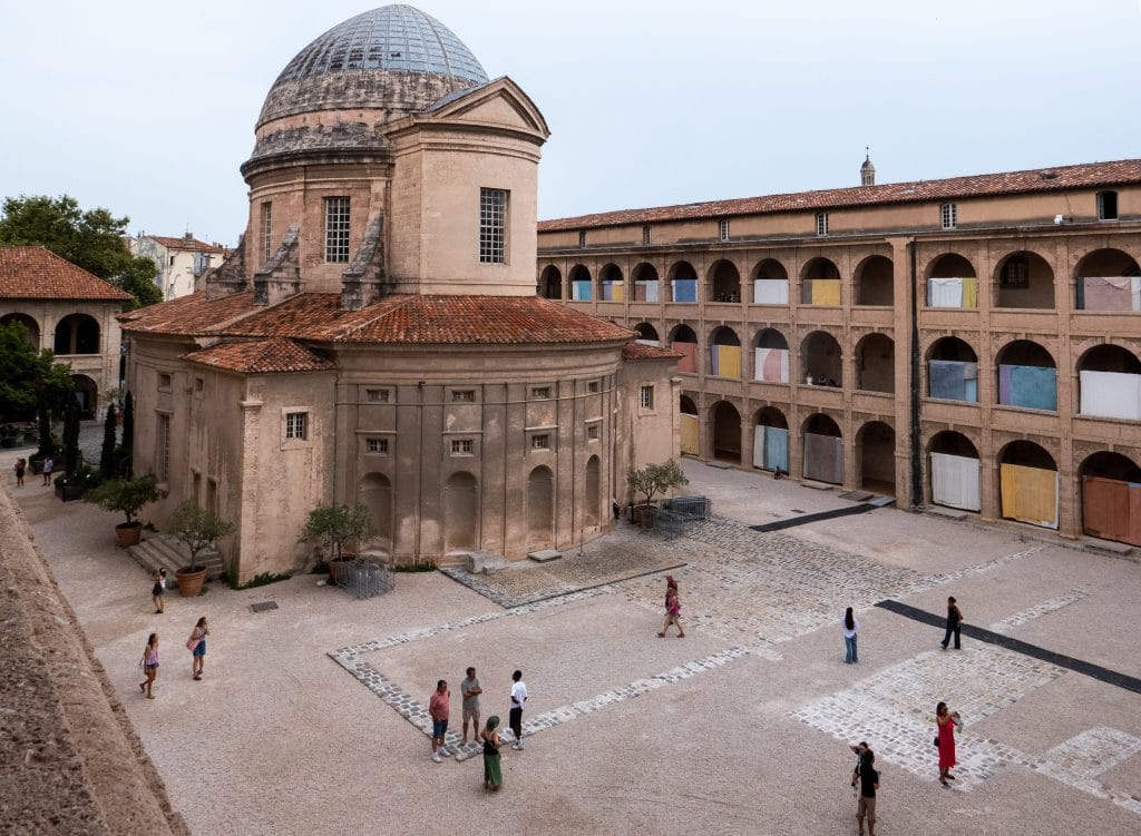 Installation by ©Adrien Vesconi, La Vieille Charité, Marseille, photo ©Marianna Wahlsten