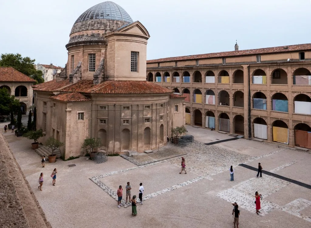 Installation by ©Adrien Vesconi, La Vieille Charité, Marseille, photo ©Marianna Wahlsten